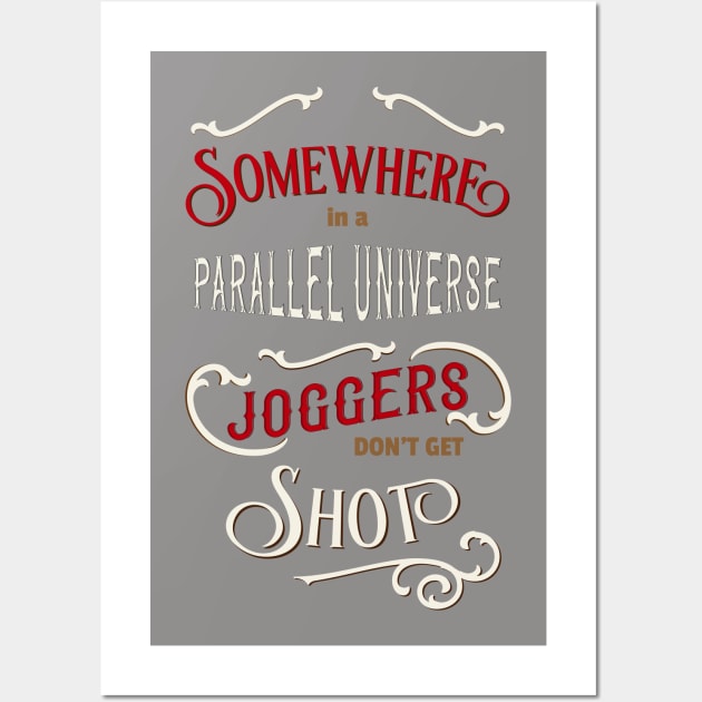 Somewhere in a parallel universe - joggers Wall Art by bluehair